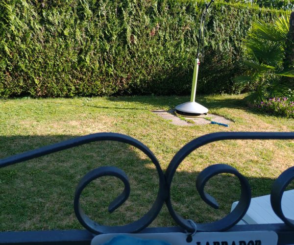 l'espace pour planter votre tente