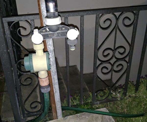 l'eau courante à discrétion (pas pour la vaisselle !)